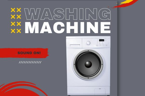 How to Transform a Washing Machine into a Sound System