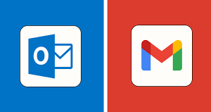 How to configure outlook with gmail